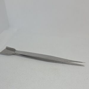 Stainless Steel Precision Tweezers and Bead Scoop.